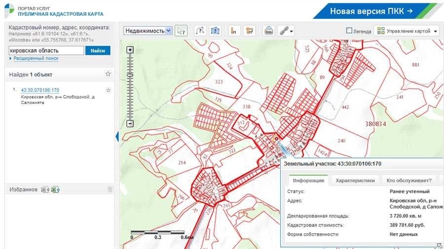 Кадастровая карта воронежской области подробная информация и онлайн доступ